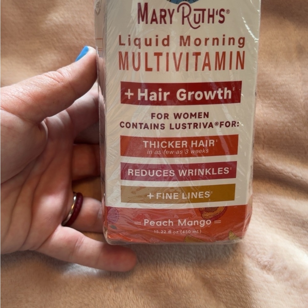 Liquid Morning Multivitamin for Hair Growth - Orange